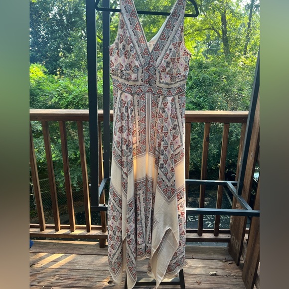 Ann Taylor Bohemian Inspired Floral Pattern Dress Size 4/6 - Picture 1 of 4